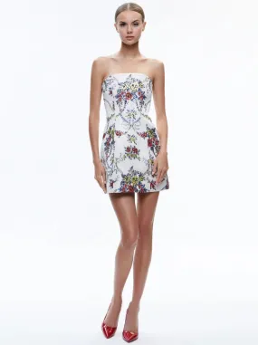 Alice   Olivia - Velia Mini Dress - Multi