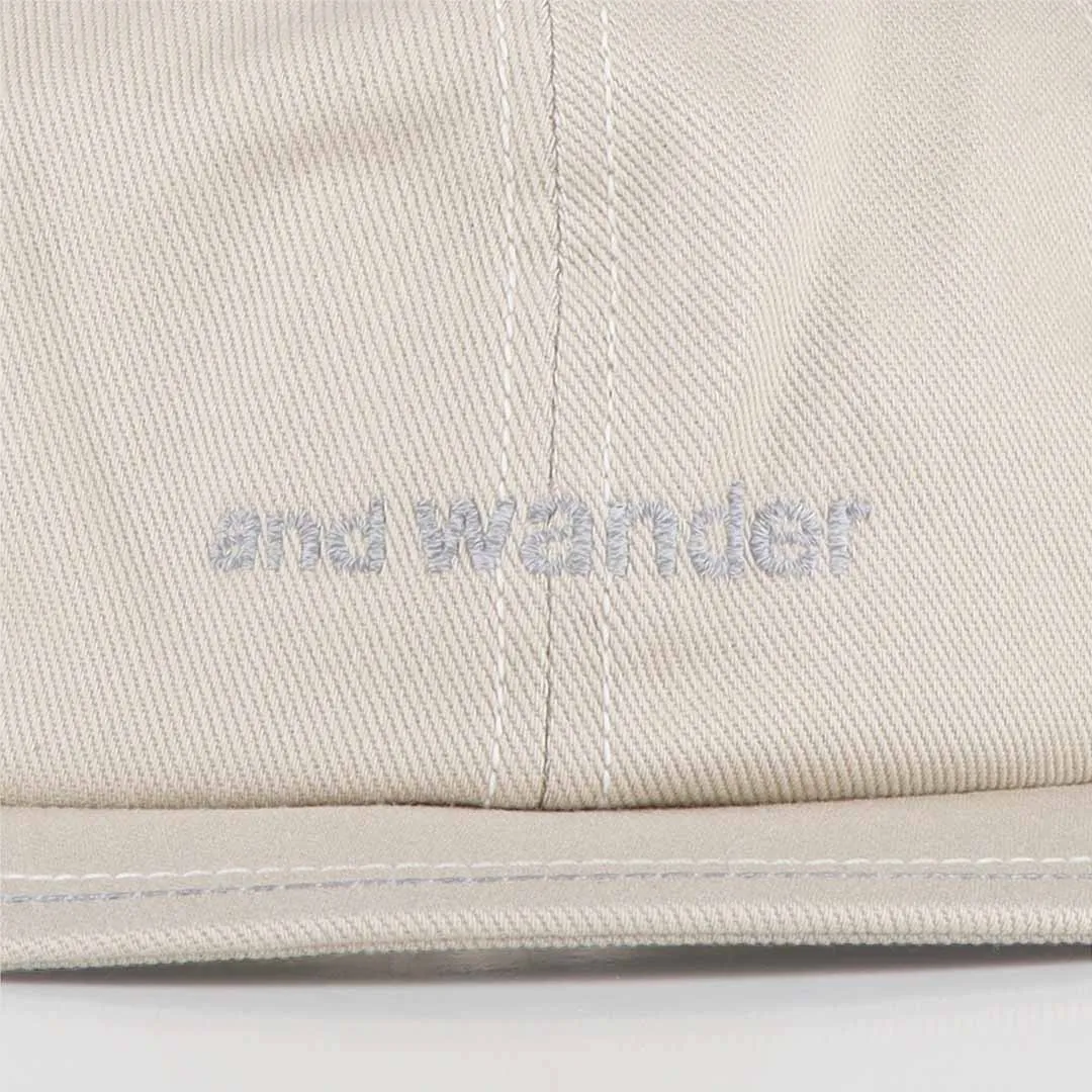 And Wander Cotton Twill Cap