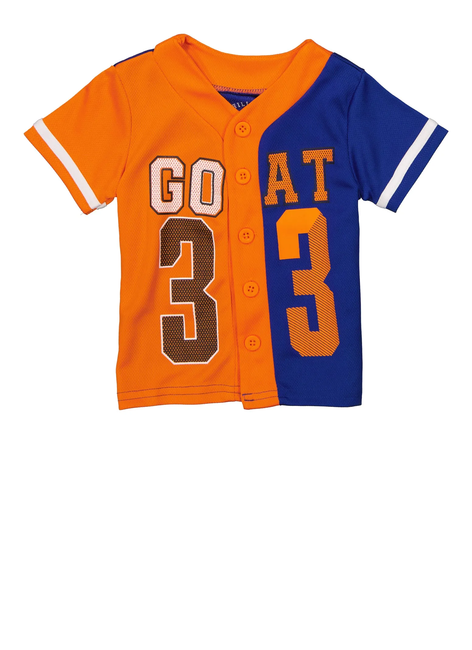 Baby Boy 12-24M Goat Graphic Baseball Jersey