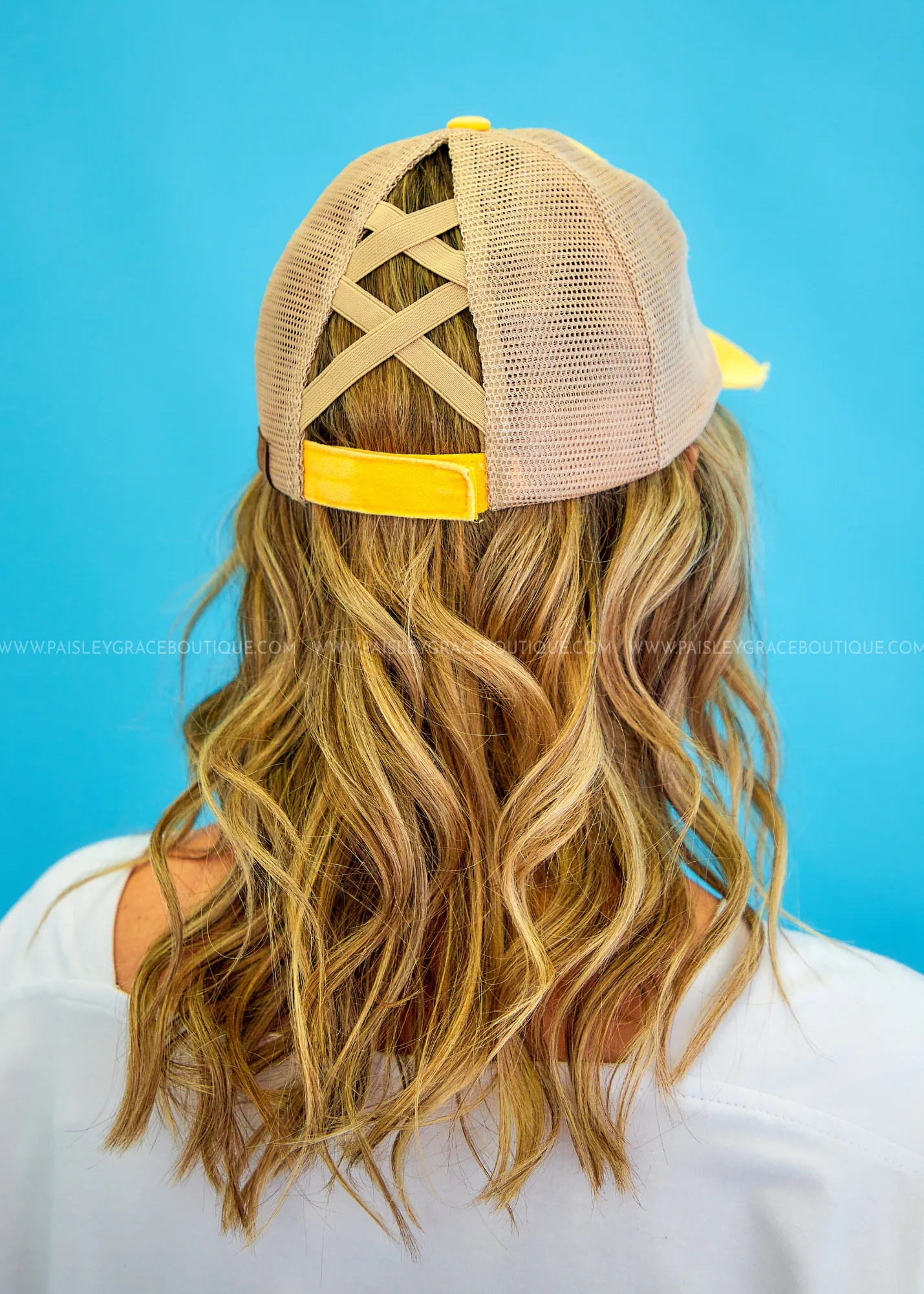 Be Happy Ponytail Baseball Cap - 3 Styles