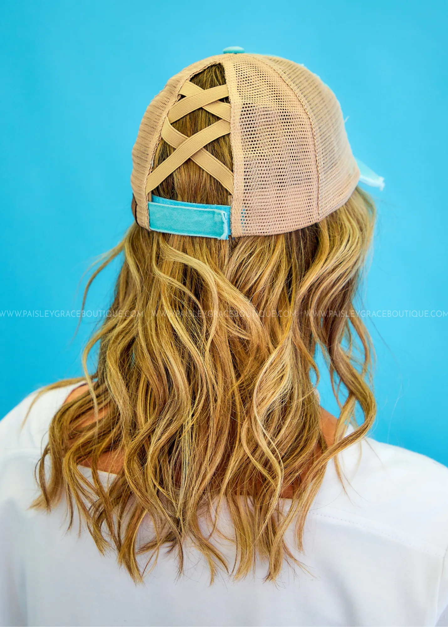 Be Happy Ponytail Baseball Cap - 3 Styles