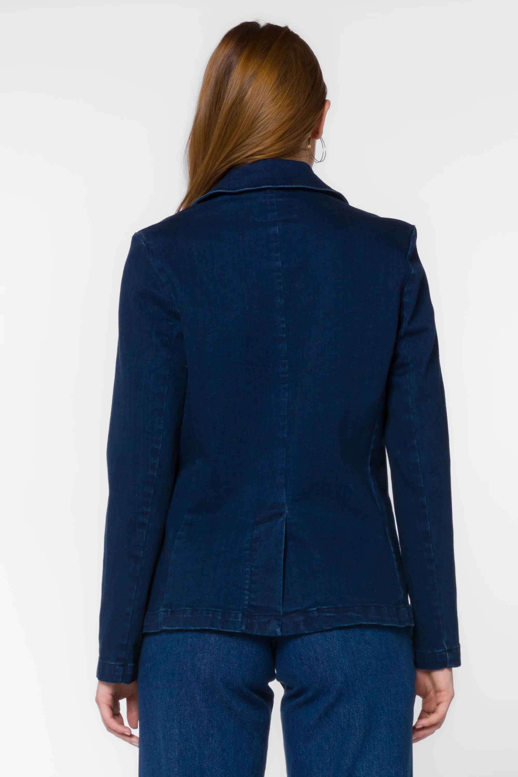 Beni Dark Denim Blazer