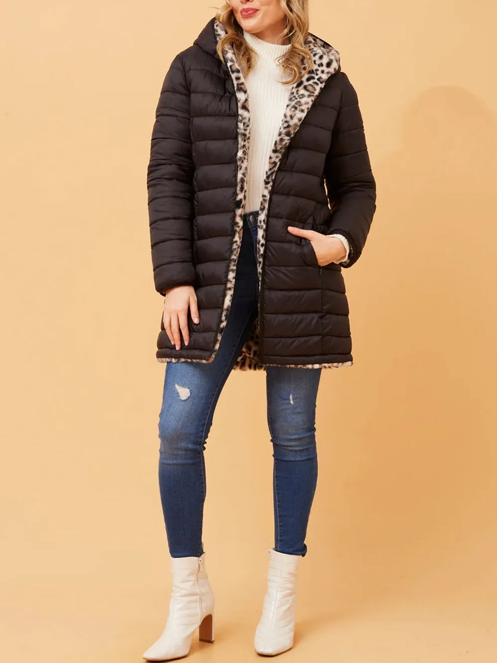 CAROLINE K MORGAN REVERSIBLE PUFFER