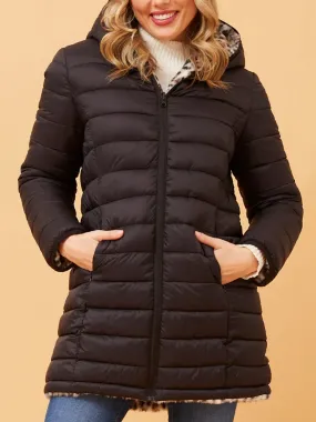 CAROLINE K MORGAN REVERSIBLE PUFFER