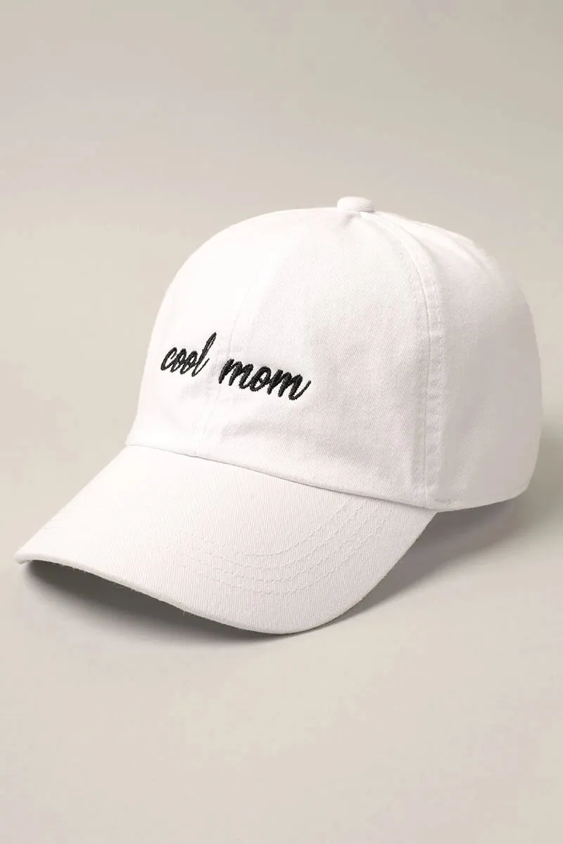 Cool Mom Baseball Cap | Blue, White, Black