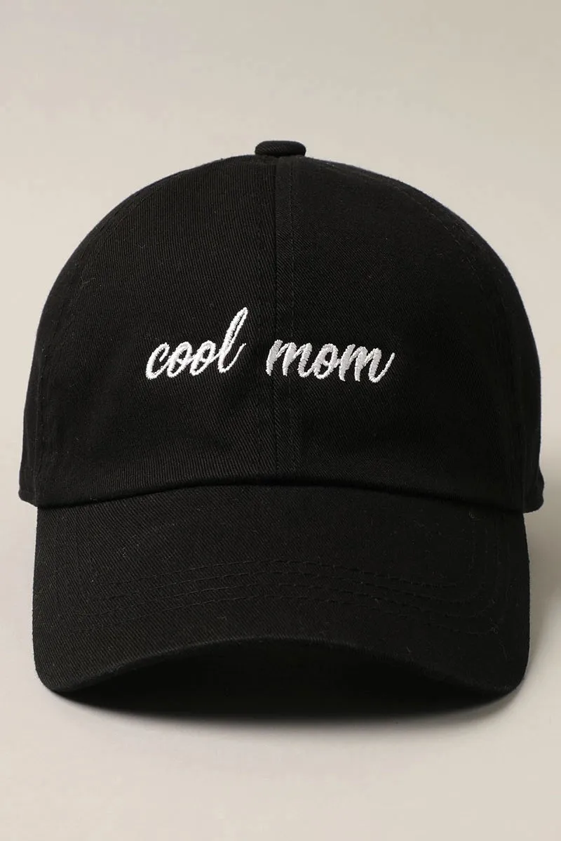 Cool Mom Baseball Cap | Blue, White, Black