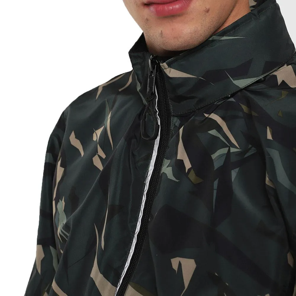 Diesel BMOWT-WINDSEA-P Hooded Shell Jacket  Camouflage