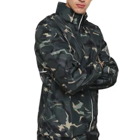 Diesel BMOWT-WINDSEA-P Hooded Shell Jacket  Camouflage