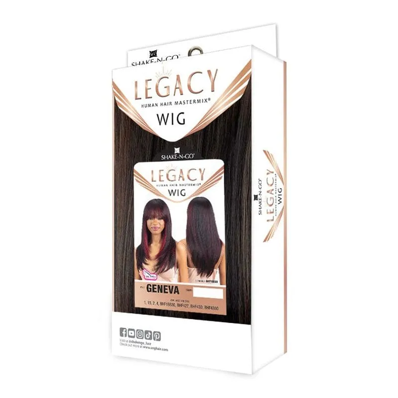 GENEVA | Shake N Go Legacy Human Hair Blend Wig