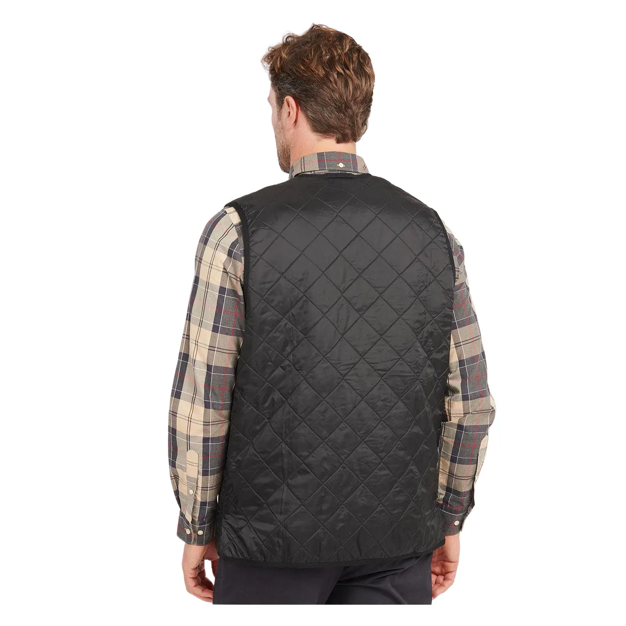 Gilet Uomo Barbour Polarquilt Zip-In Liner Nero