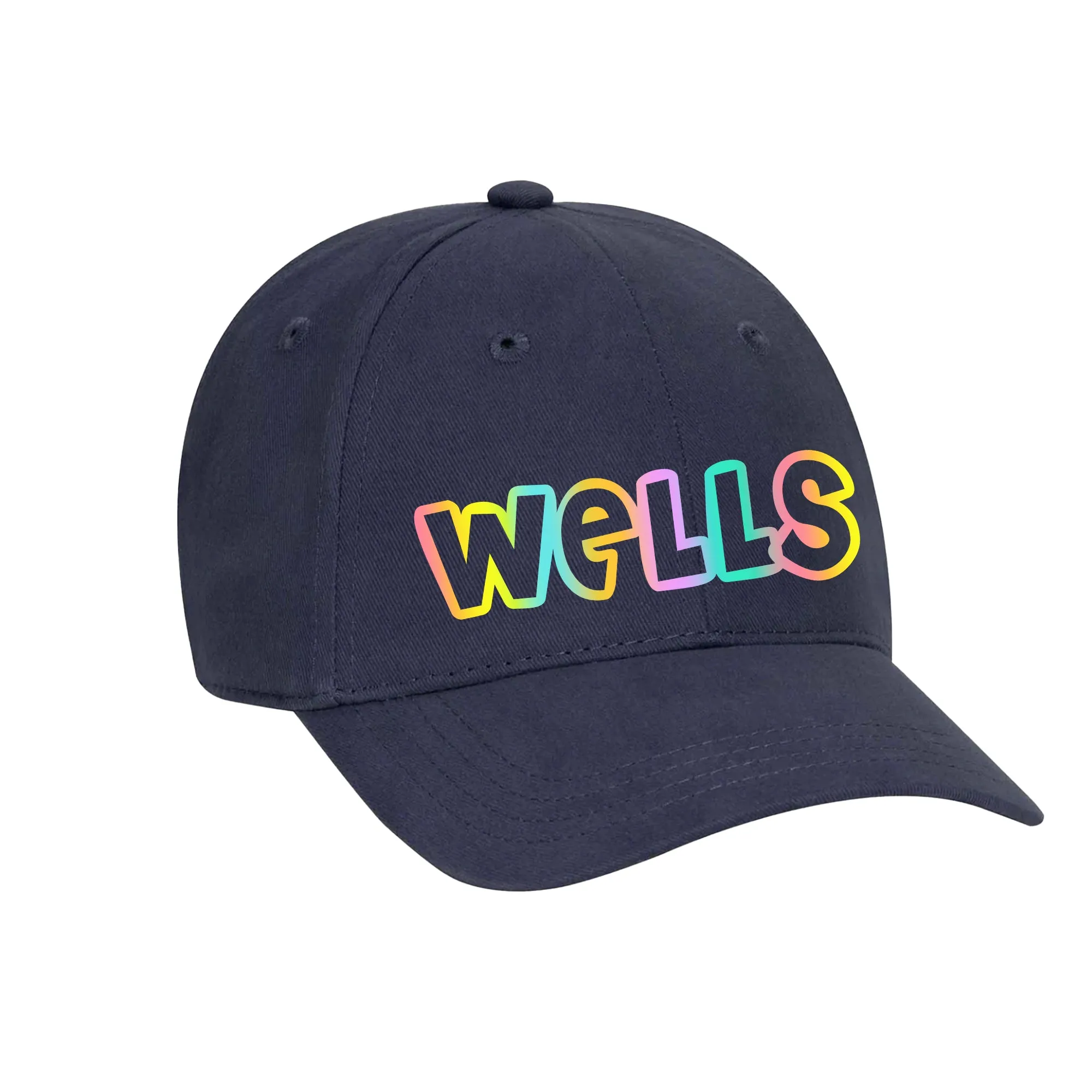 KIDS Personalized Hat -Outline Name