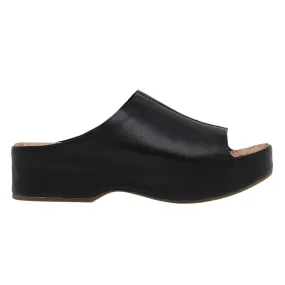 Kork Ease Women's Yazmin Black Leather Slide