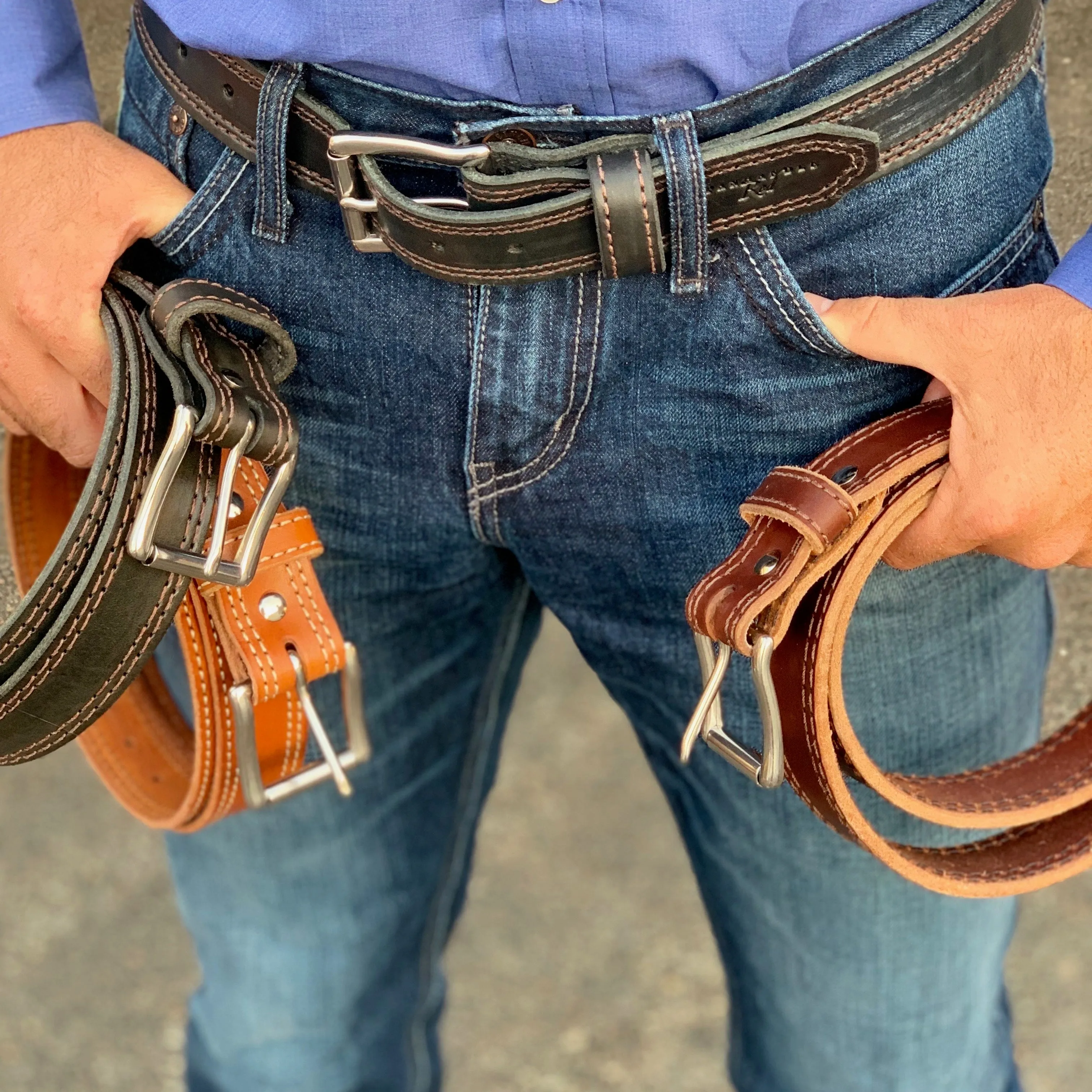 Leather Belt- The Original Jean Belt