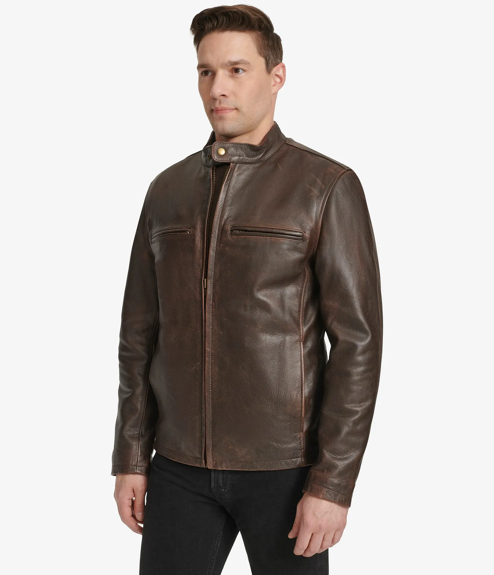 Leather Motorcycle Jacket