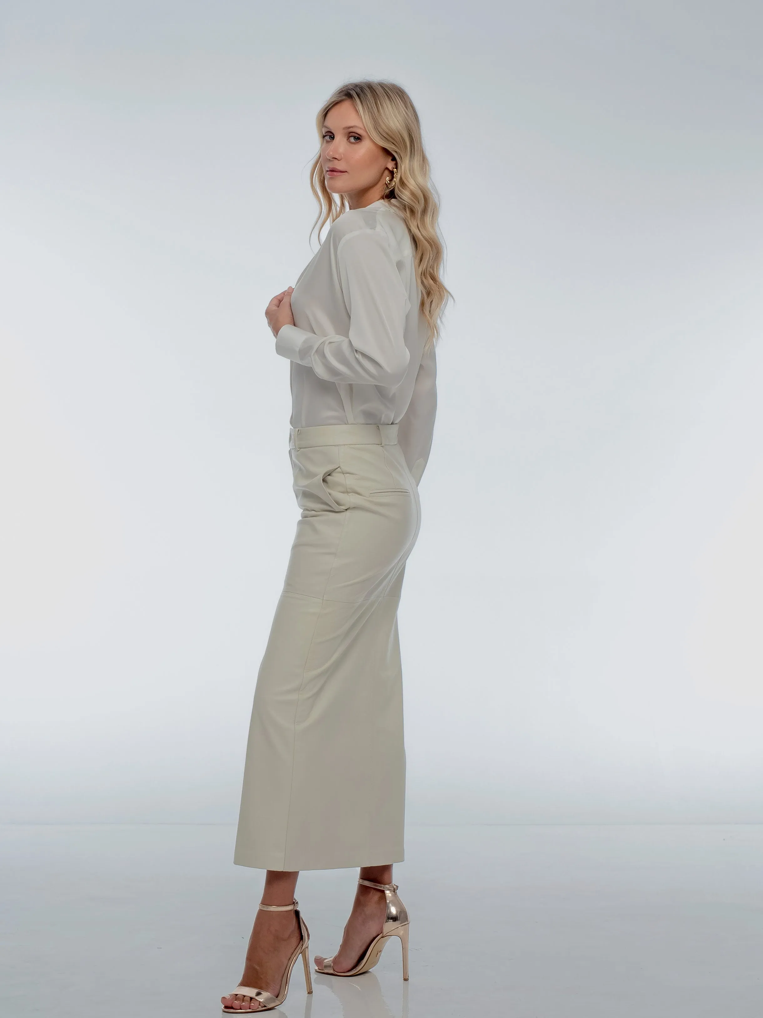 LEON MAXI SKIRT - COCONUT