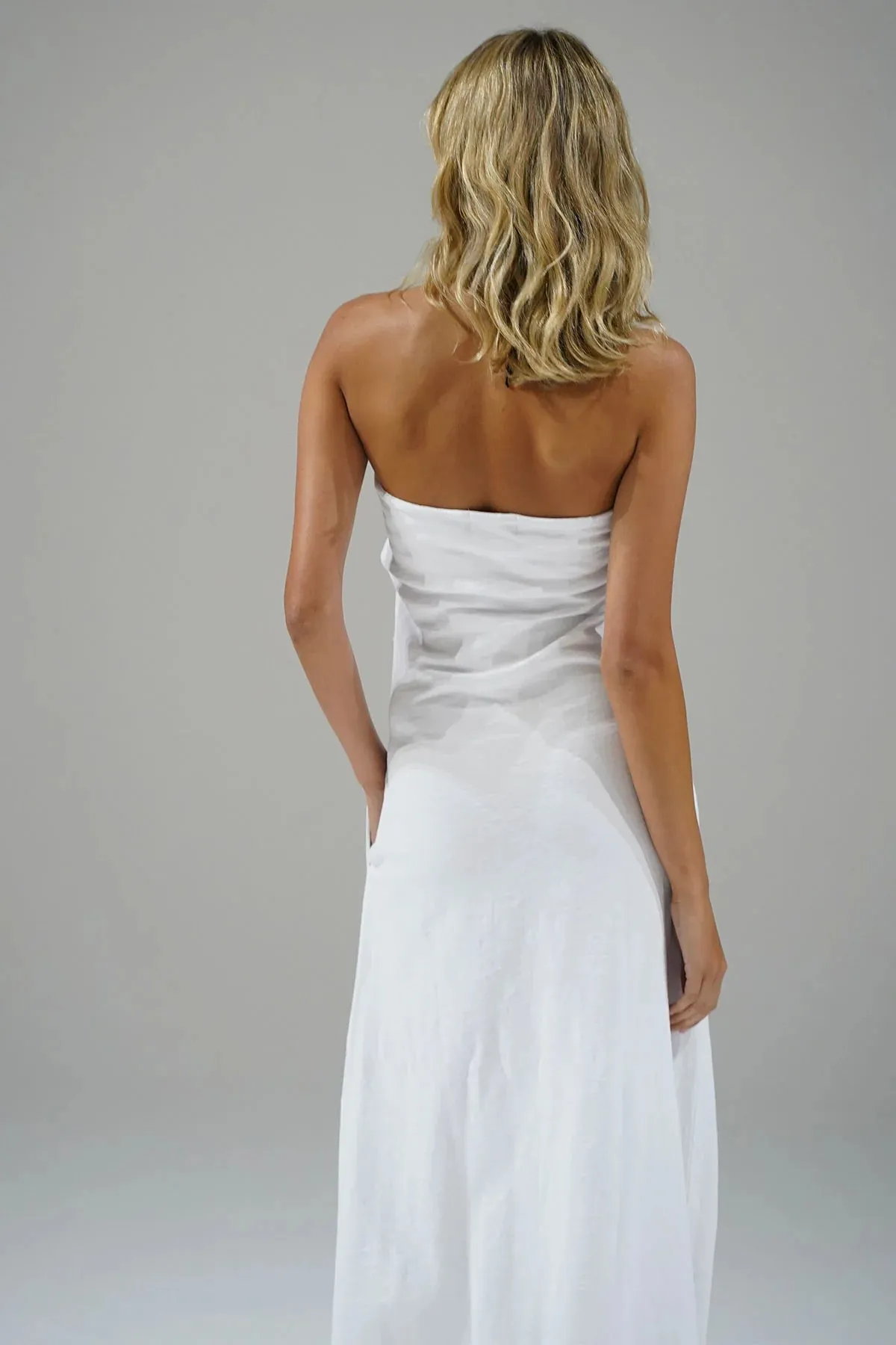 LNA - Topanga Strapless Dress In Multiple Colors