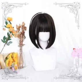 Lolita bobo daily jk short straight wig BY4070