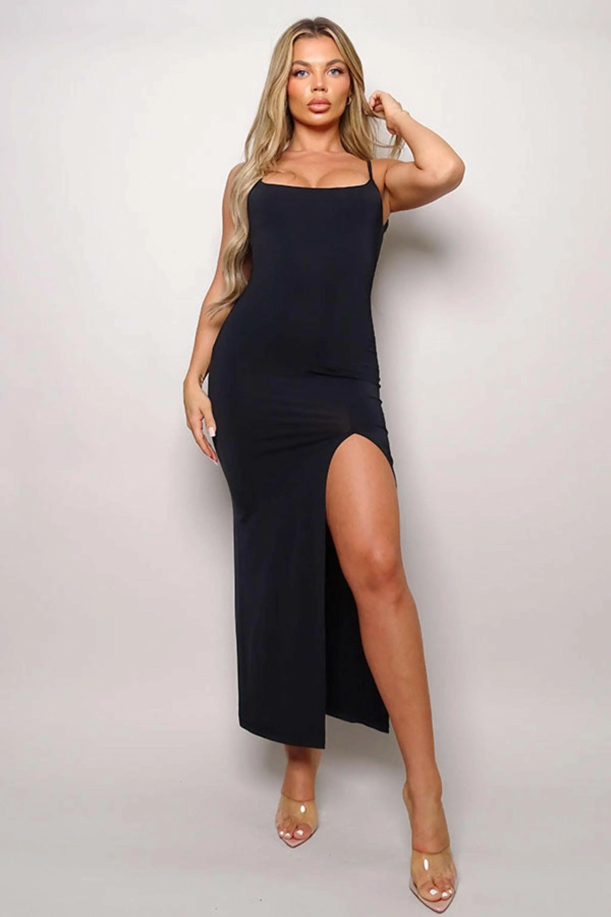 LUXE SMOOTH CAMI MAXI DRESS