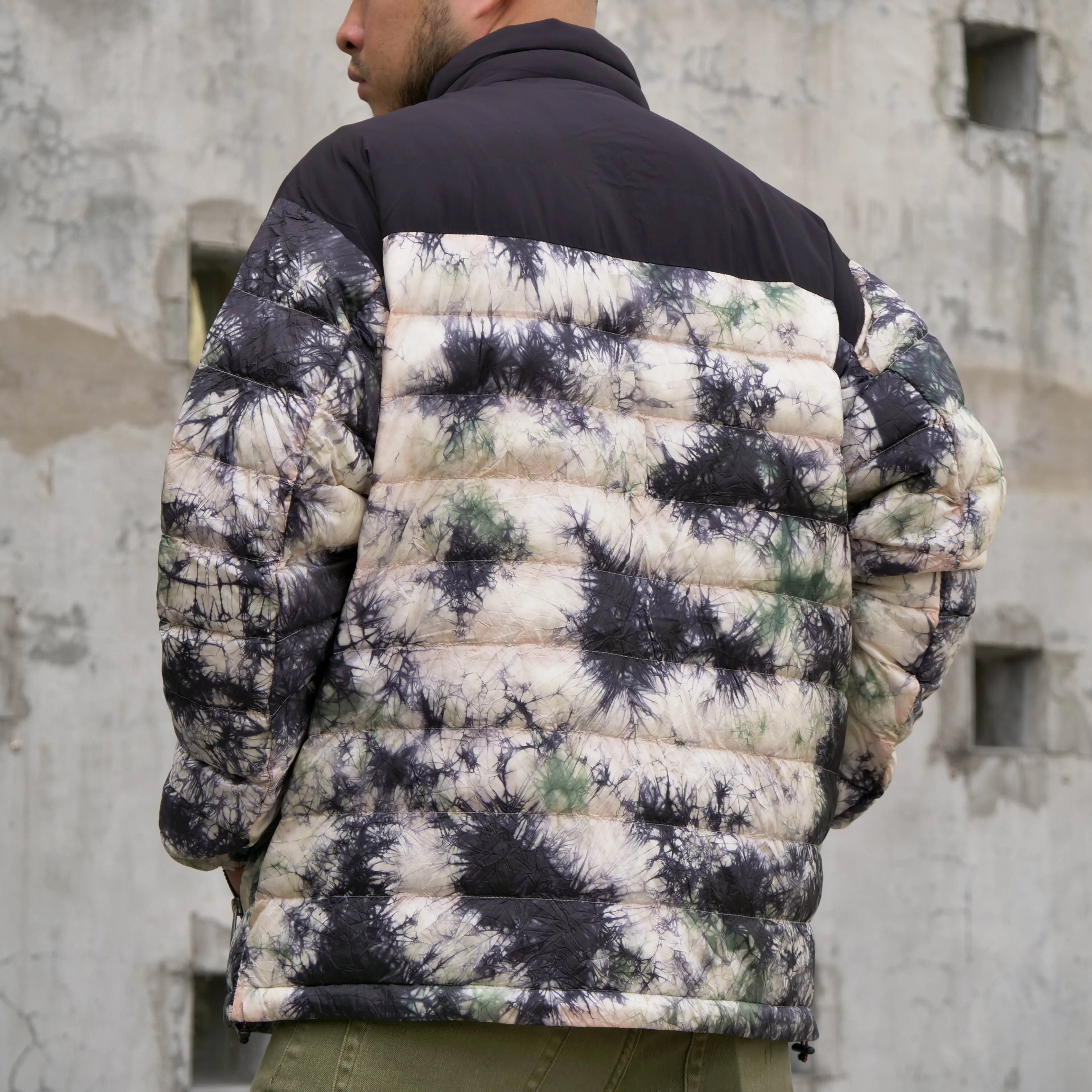 MALLARD TIE-DYE PADDED JACKET