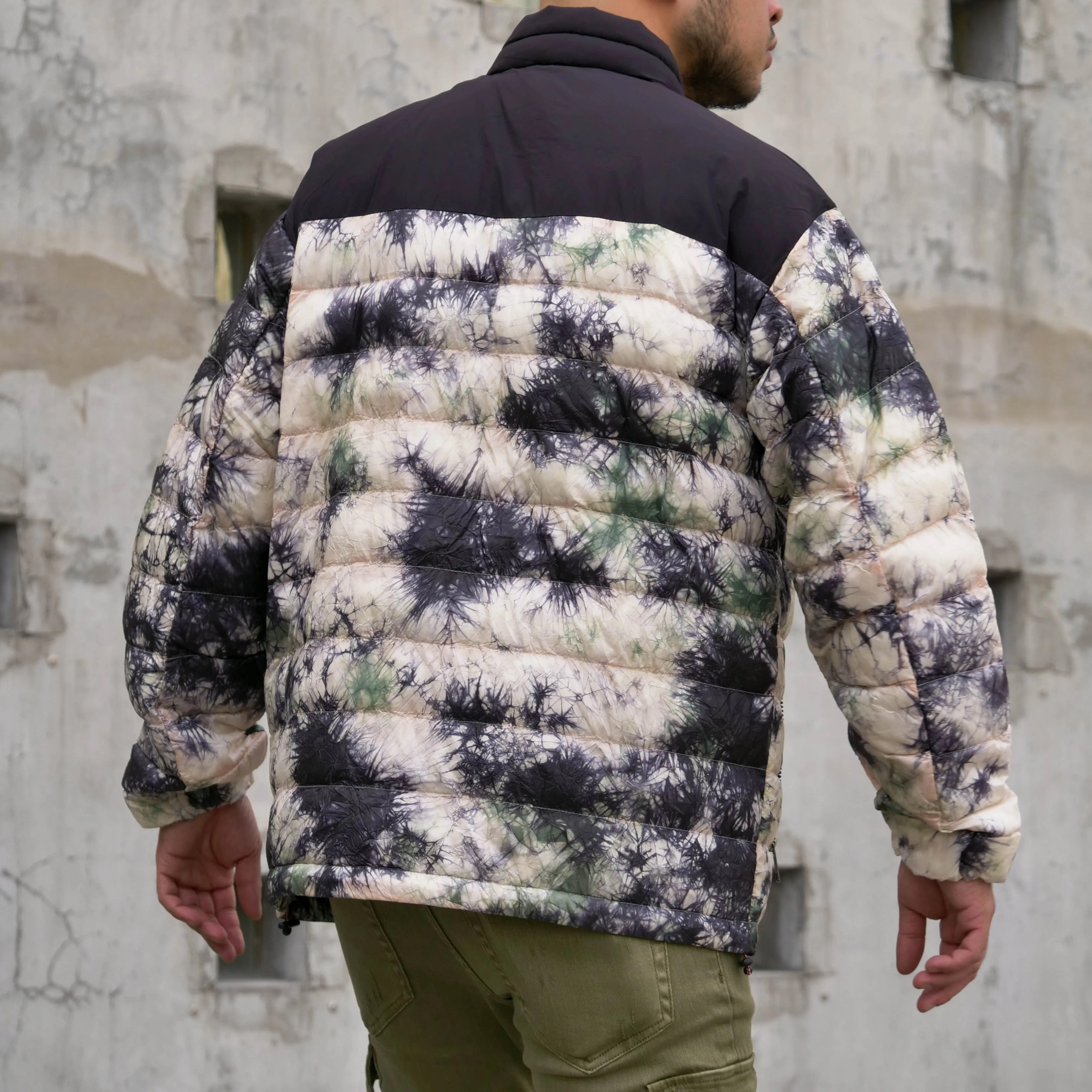 MALLARD TIE-DYE PADDED JACKET