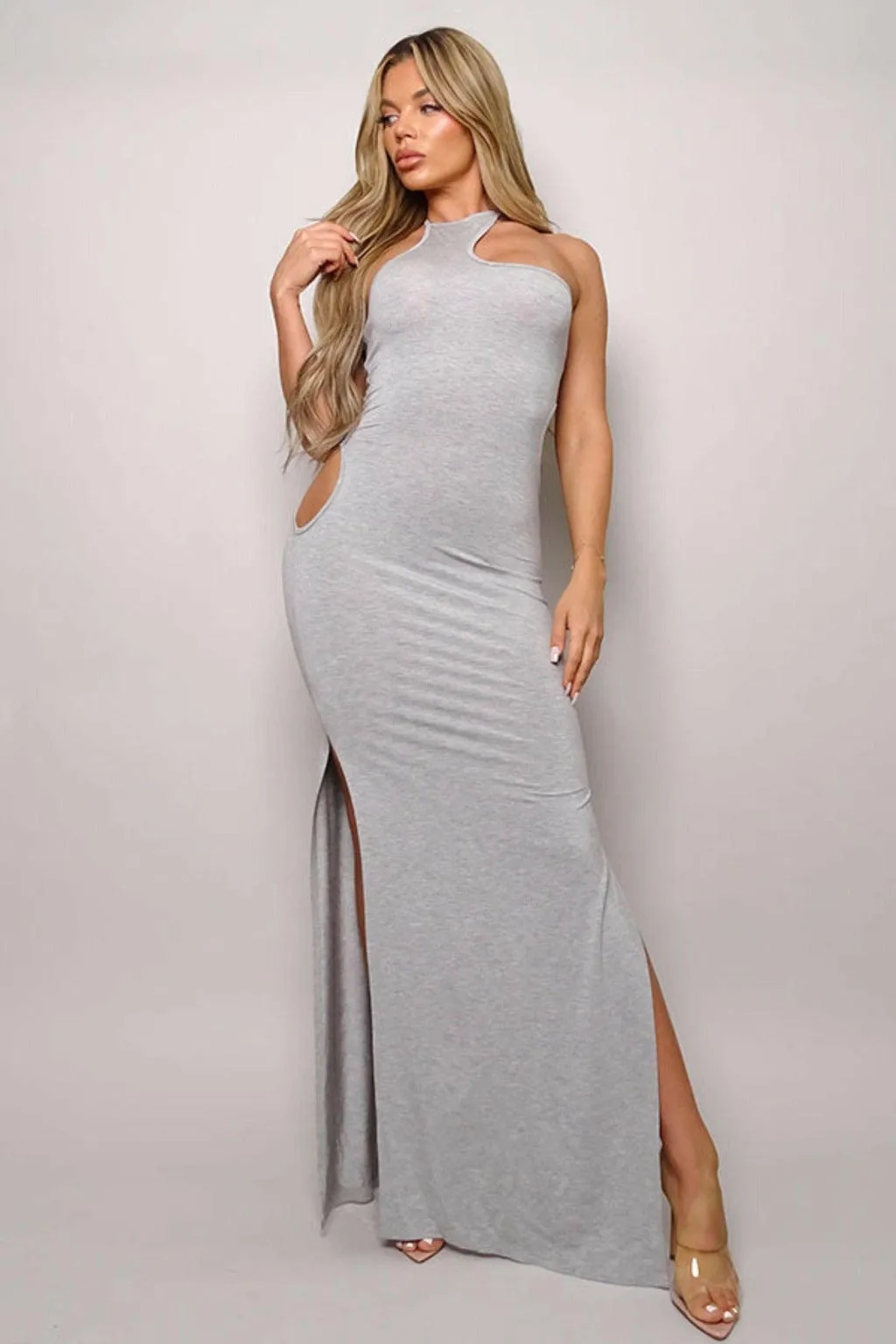 Milly Cabana Modern Cutout Maxi Dress