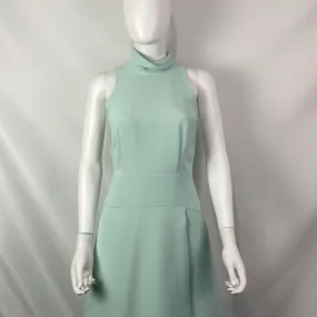 NWTReiss Mint High Neck Layered MIDI Dress