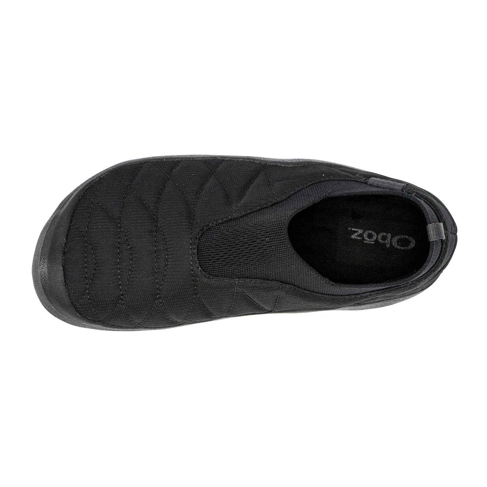 Oboz Whakata Puffy Low Slip On (Unisex) - Black Sea