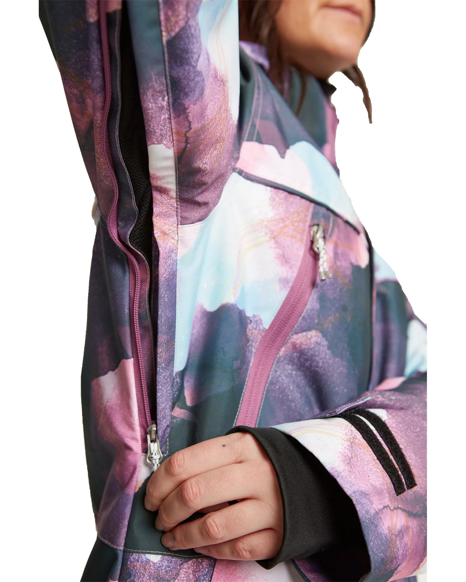 PLUS SIZE - ASTER JACKET 2.0 - WATERCOLOUR UNIVERSE