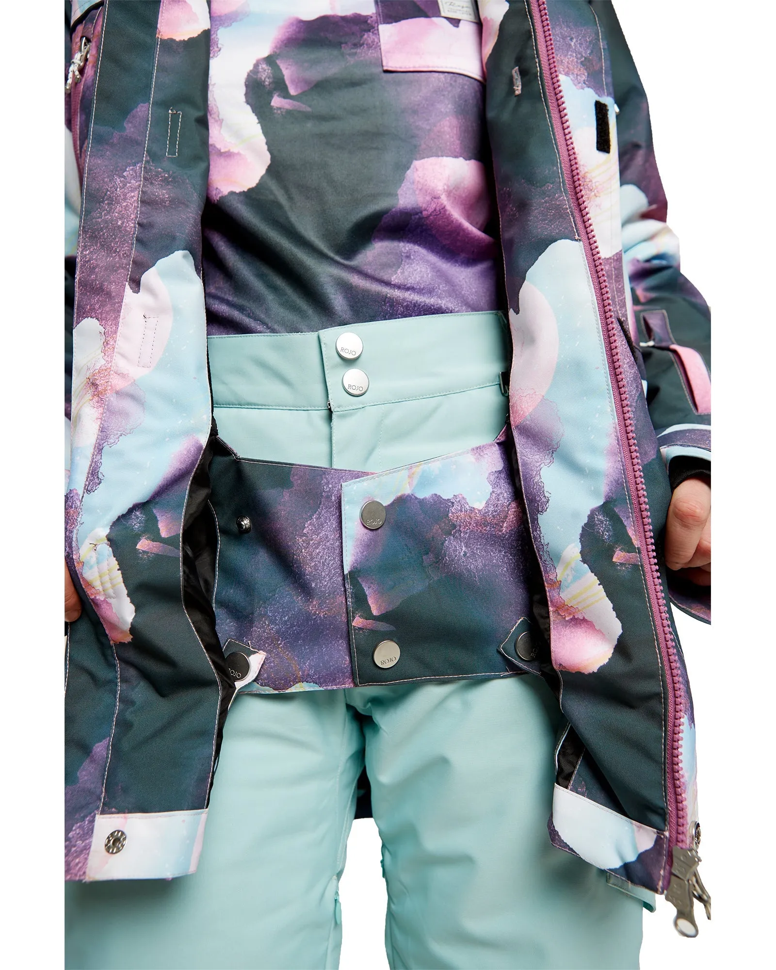 PLUS SIZE - ASTER JACKET 2.0 - WATERCOLOUR UNIVERSE