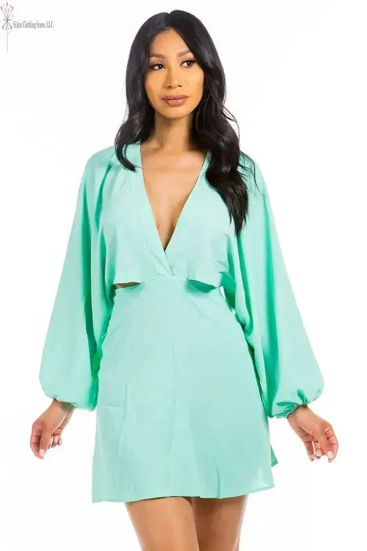 SEXY FASHION MINT DRESS