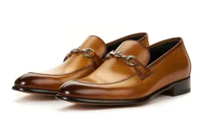 The Caine Bit Loafer - Tobacco