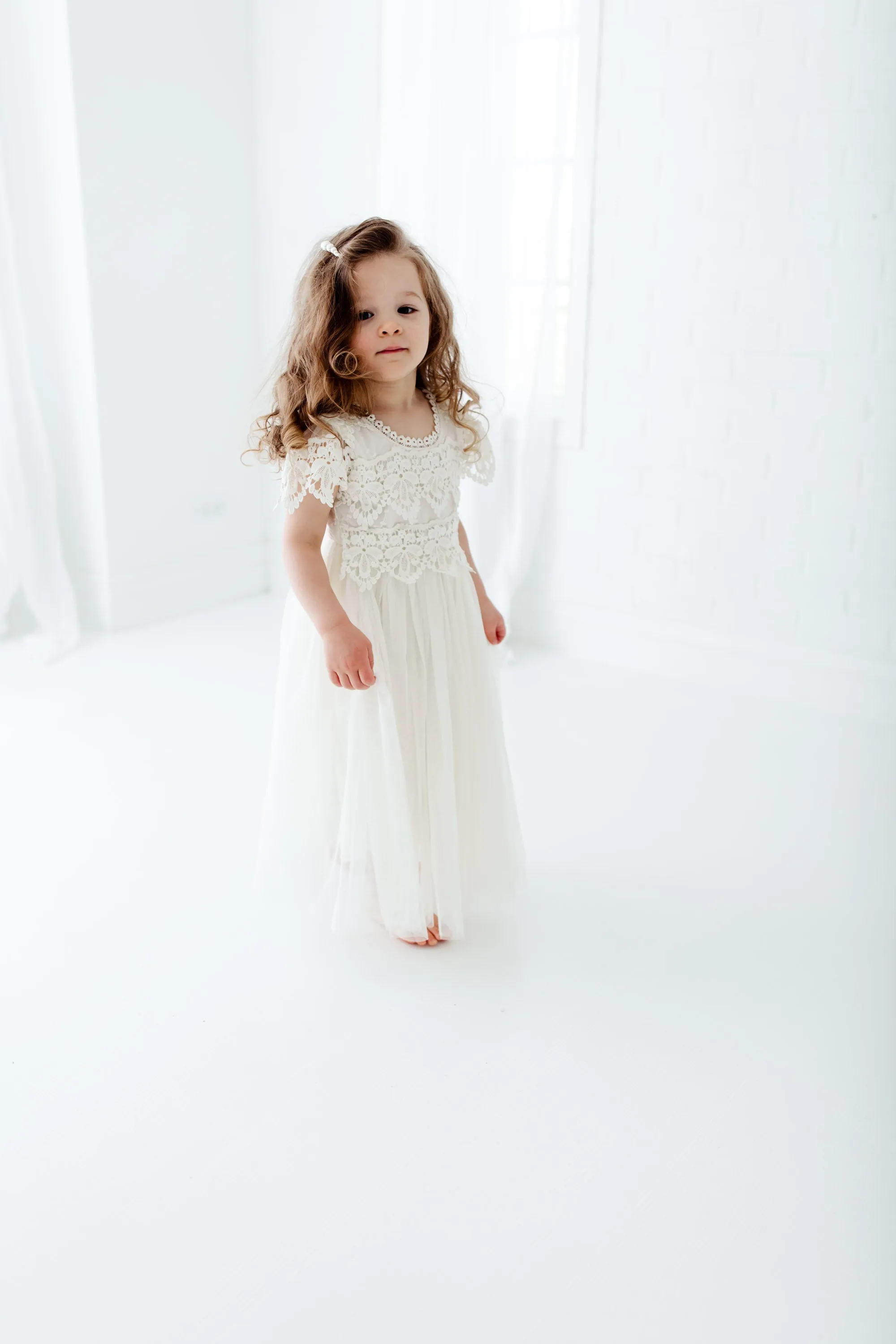 The Sienna Dress - Ivory