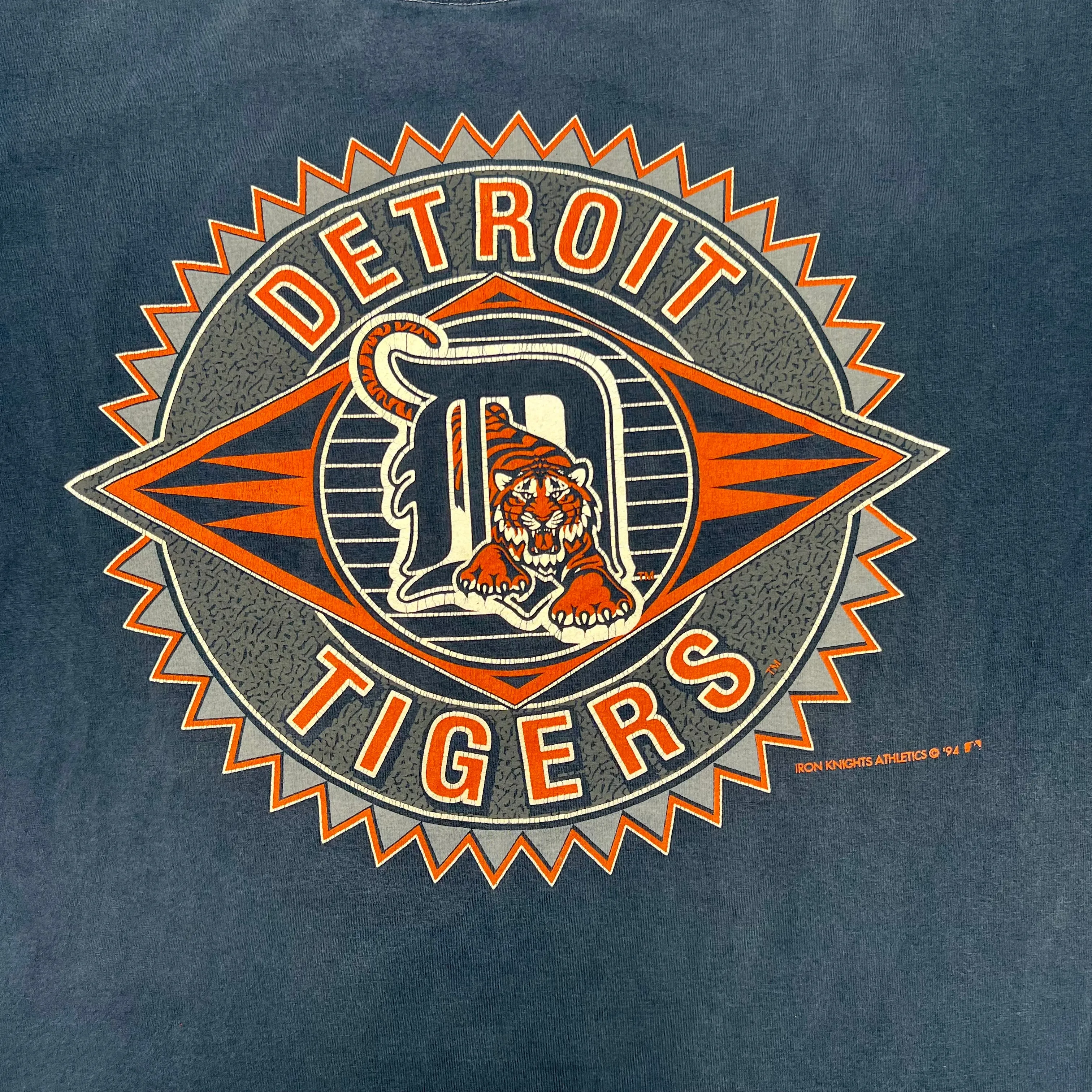 Vintage '94 Blue Detroit Tigers Tee (L)